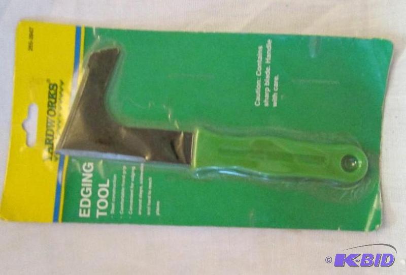 lot 27 image: yardworks edging tool...