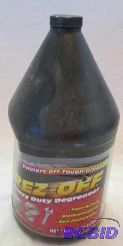 lot 275 image: grez-off heavy duty degreaser - one gallon...