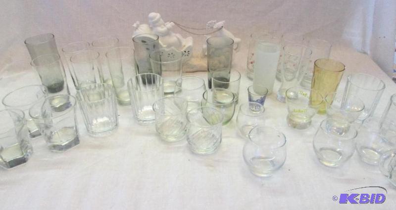 lot 280 image: large lot of glasses and mugs...