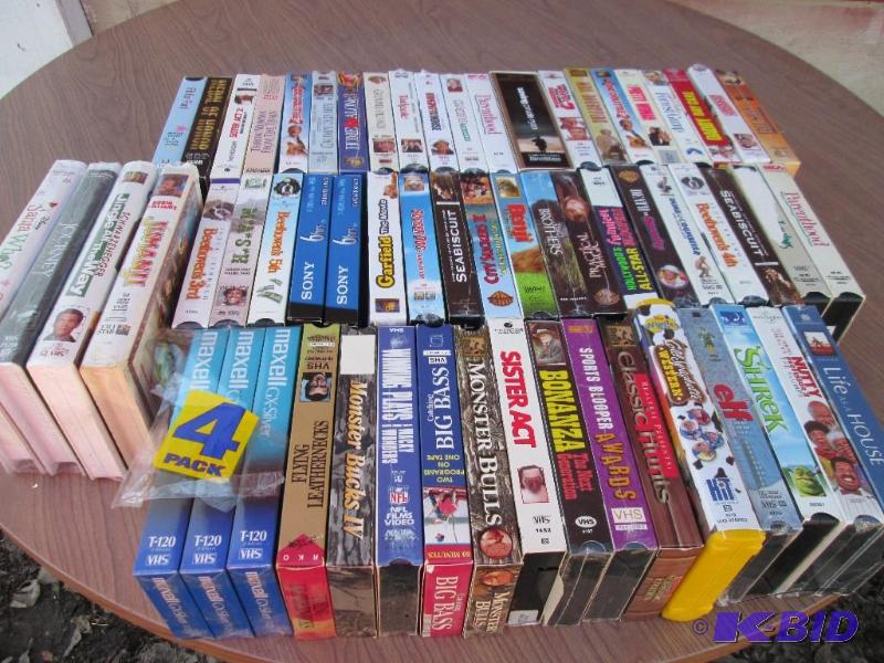 lot 289 image: mixed lot of VHS movies...