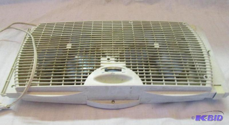 lot 296 image: white fan...
