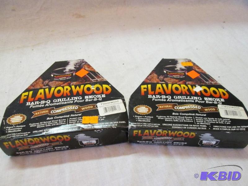 lot 33 image: Flavor wood Bar-B-Q Grilling smoke natural co...