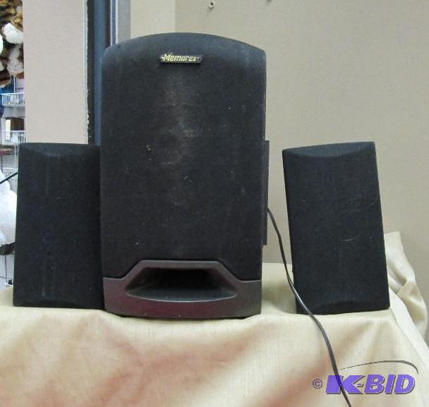 lot 361 image: Memorex speakers -----Used...