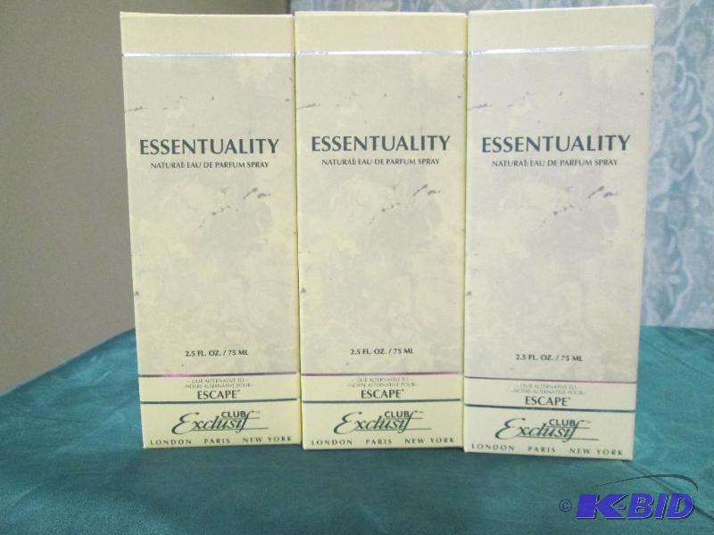 lot 379 image: Qty 3 Exclusif Club- Essentuality- Our Altern...