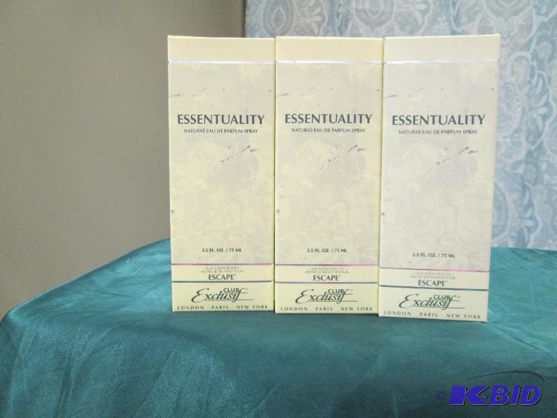 lot 381 image: Qty 3 Exclusif Club- Essentuality- Our Altern...