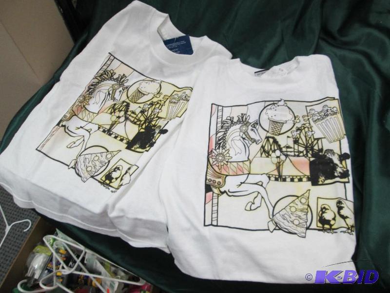 lot 402 image: Qty 2 Del Sol Just add sun t-shirts size Yout...