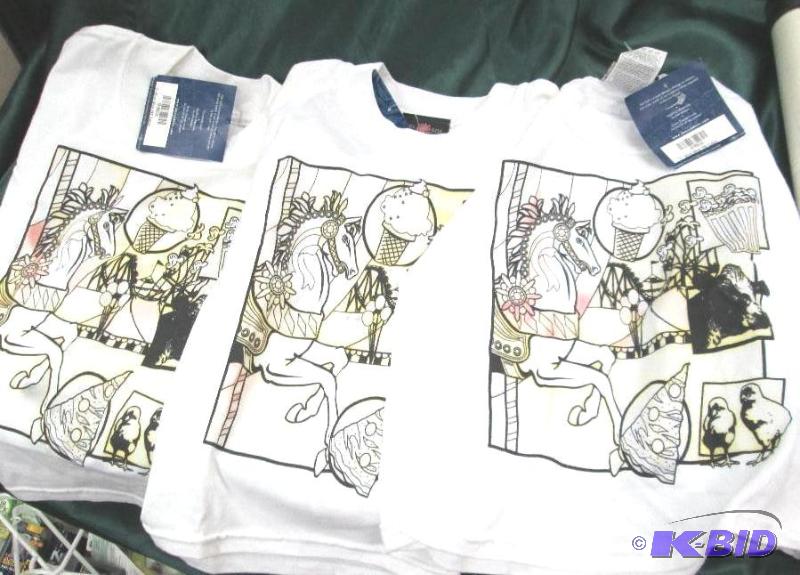 lot 403 image: Qty 3 Del Sol Just add sun t-shirts size Yout...