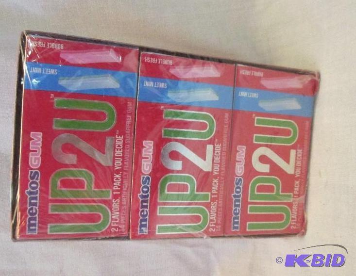 lot 46 image: UP2U mentos gum 2 flavors...