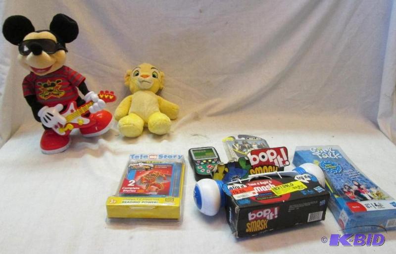 lot 60 image: mixed lot of toys and stuffed animals from Di...