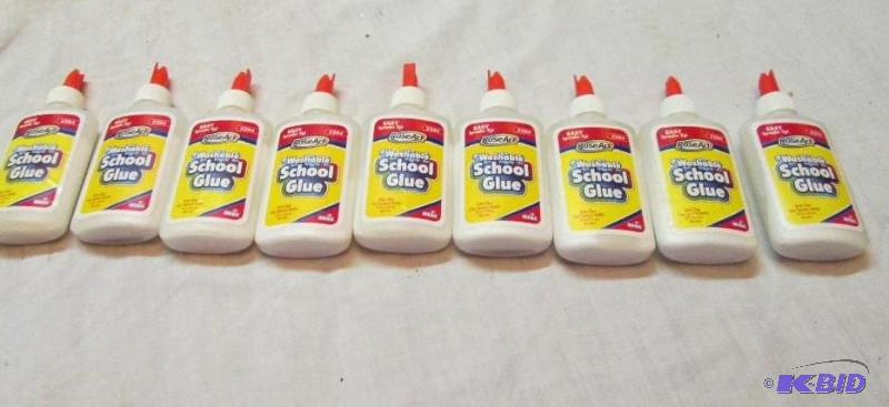 lot 77 image: lot of washable school glue by RoseArt...