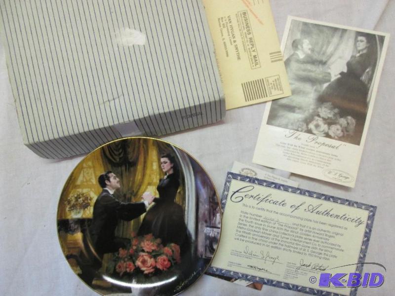lot 85 image: The Perposal collector plate...