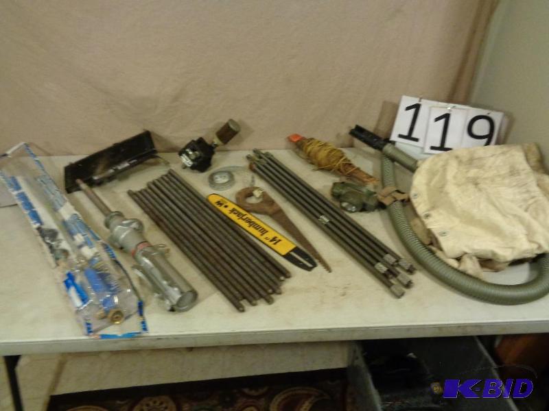 lot 119 image: 12" Threaded Rods, Automotive Strut, M...