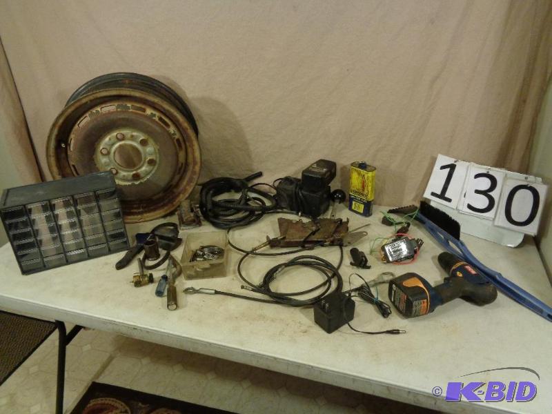 lot 130 image: Lot of Shop and Automotive. B and M Shifter w...