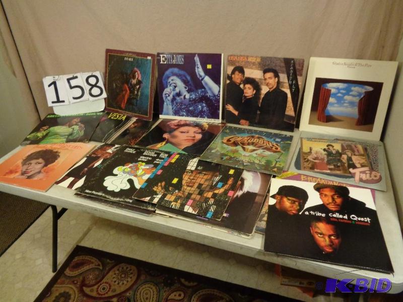 lot 158 image: Lot of Assorted Records. Aretha Franklin, Jan...