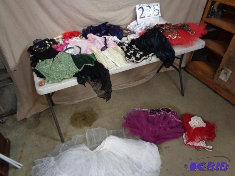 lot 235 image: Lot of Assorted Costumes, Dance, burlesque, e...