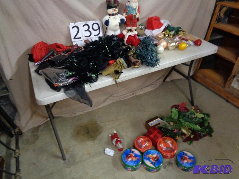 lot 239 image: Lot of Christmas and Halloween. Costumes, Dec...