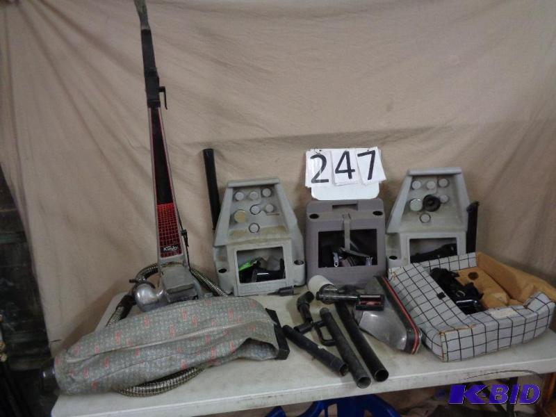 lot 247 image: Old Kirby Vacuum Cleaner. Heritage II Comes ...