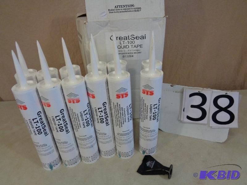 lot 38 image: Case of 12 New 28 oz Cartridges of STS Great ...