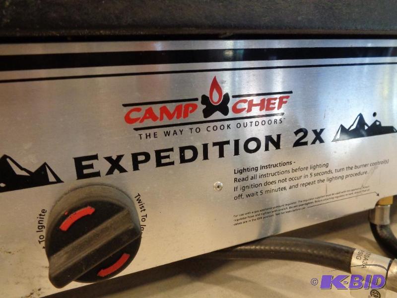 Camp Chef Expedition 2X 2 Burner Propane Camp Tools