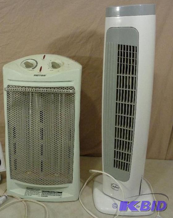 lot 69 image: 3 Speed Oscillating Fan with Timer and Patton...