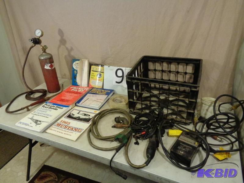 lot 90 image: Acetylene Torch with Tank, Marquette HEI Test...