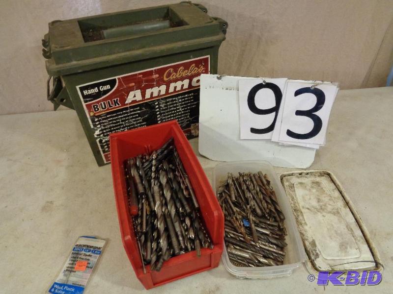 lot 93 image: Cabelas Plastic Ammo Case and Large Assortmen...