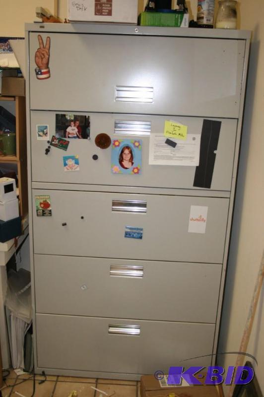 5 Drawer Lateral filing cabinet
