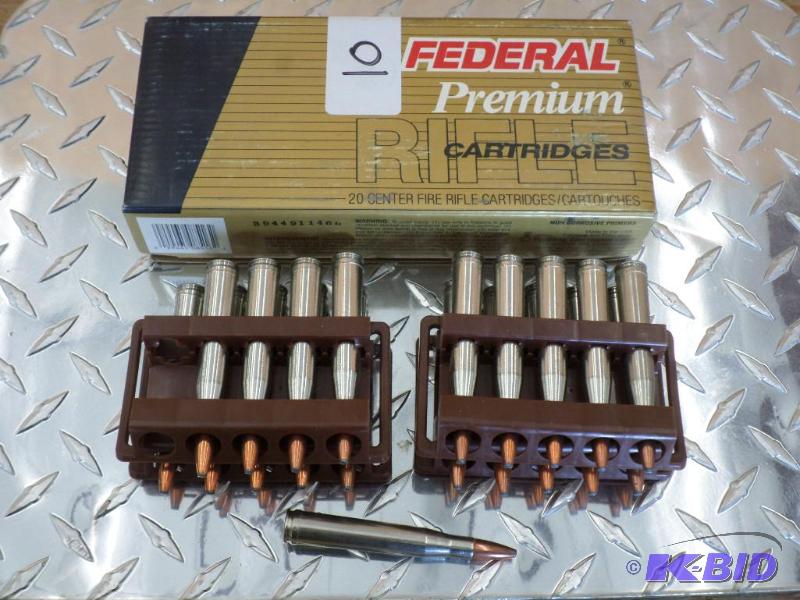 lot 10 image: (20) Rounds Federal 300 H&ampH Magnum 180gr ...