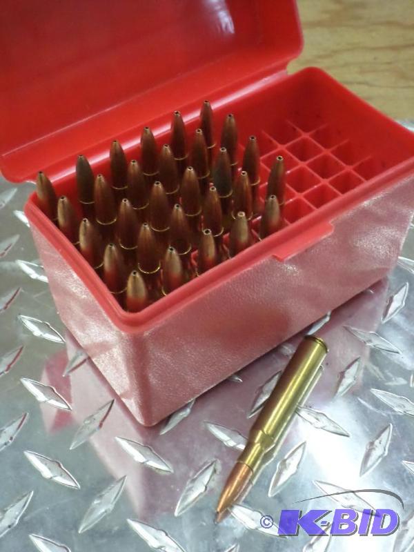 lot 115 image: (30) Rounds .270 Hollow Point...