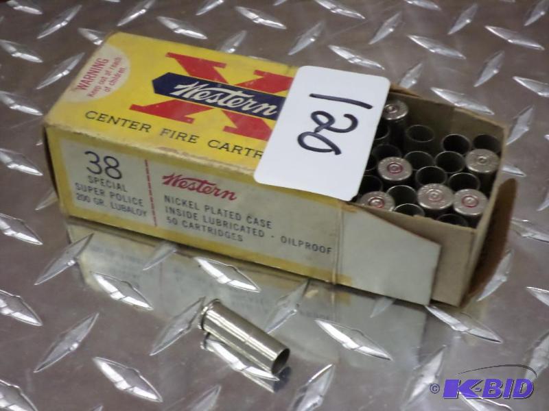 lot 120 image: (50) Western .38-Special Shell Cases...