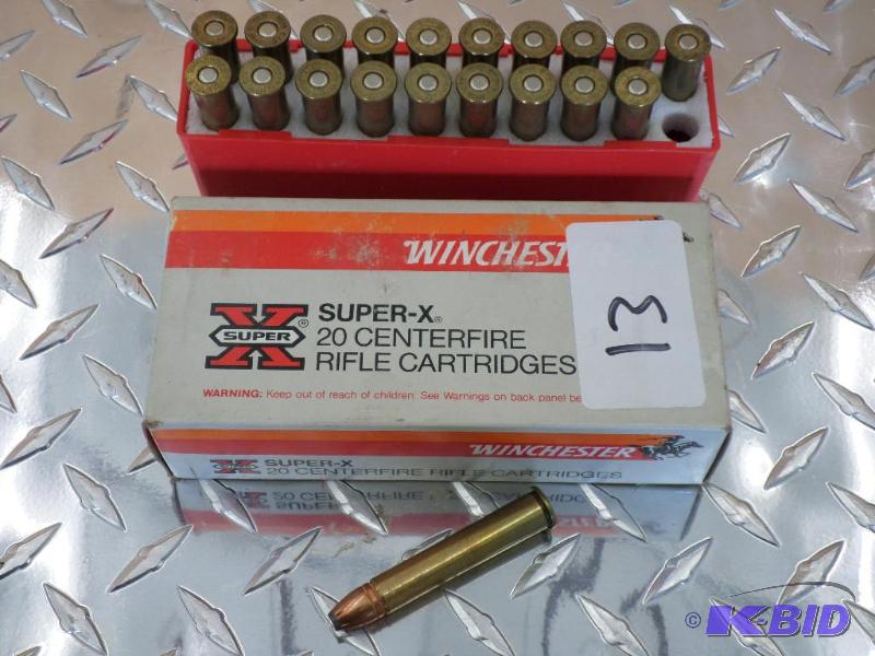 lot 13 image: (20) Rounds Winchester .375-Winchester 200gr ...