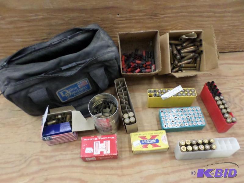 lot 131 image: Large Lot Of Misc Empty Rifle & Pistol Ro...