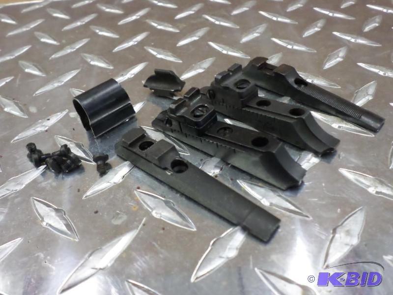 lot 132 image: (2) Sets Of Iron Rifle Sights...