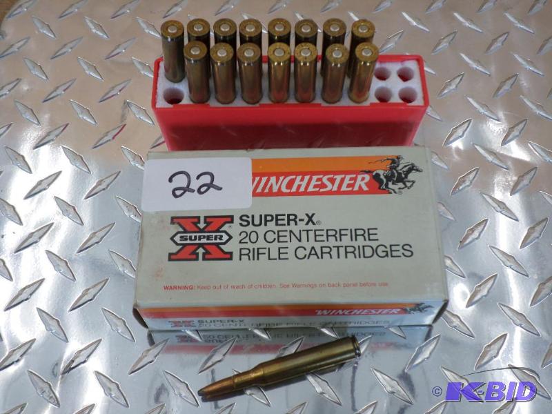 lot 22 image: (16) Rounds Winchester .270-Winchester 150gr ...