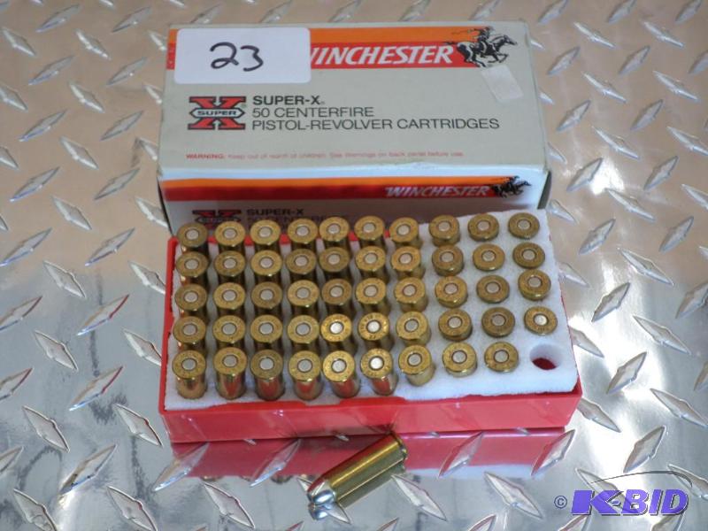 lot 23 image: (20) Rounds Winchester .41-Remington Magnum 1...