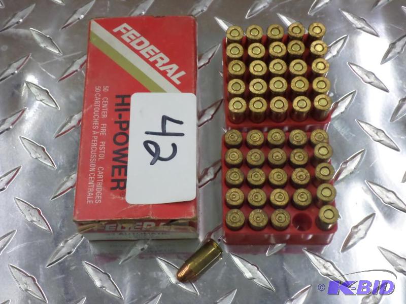 lot 42 image: (30) Rounds Federal .32-Auto 71gr...