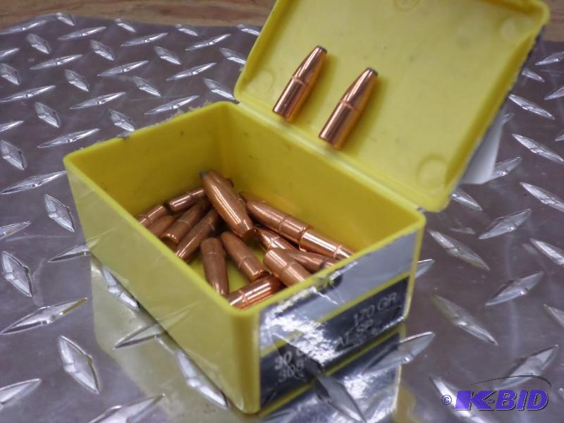 lot 71 image: Box Of Speer .308 Flat SP 130gr Bullets...