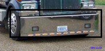 lot 1 image: Western Star Front Bumper, new in box, 18 inc...