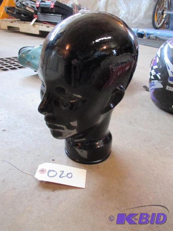lot 20 image: Ceramic head...