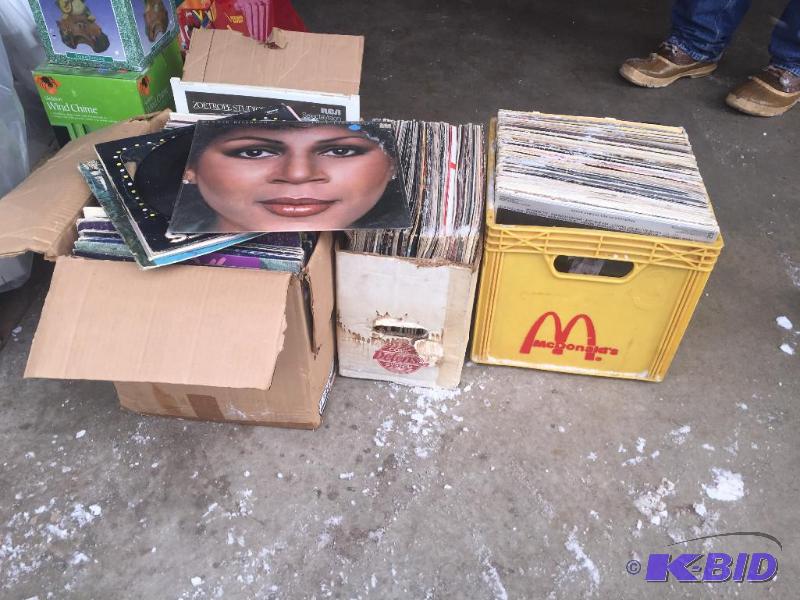 lot 30 image: 3 boxes of records...