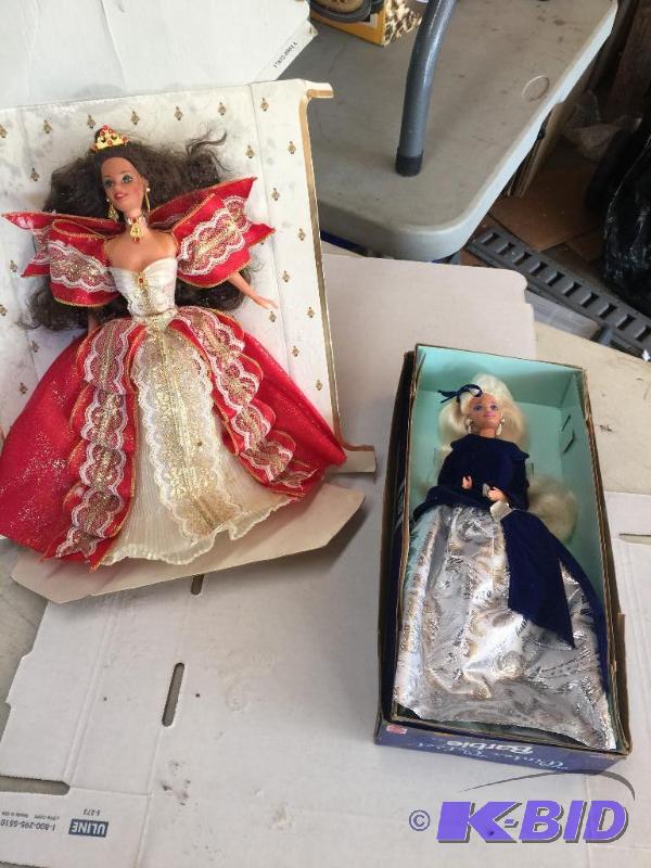 lot 97 image: Barbie Dolls...