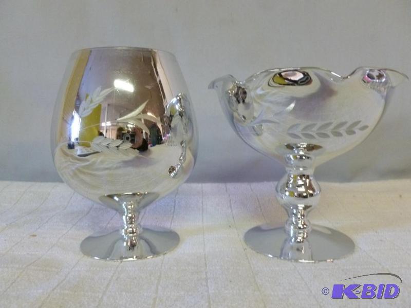 lot 110 image: Beautiful Mueller - Candlelite Crystal, blown...