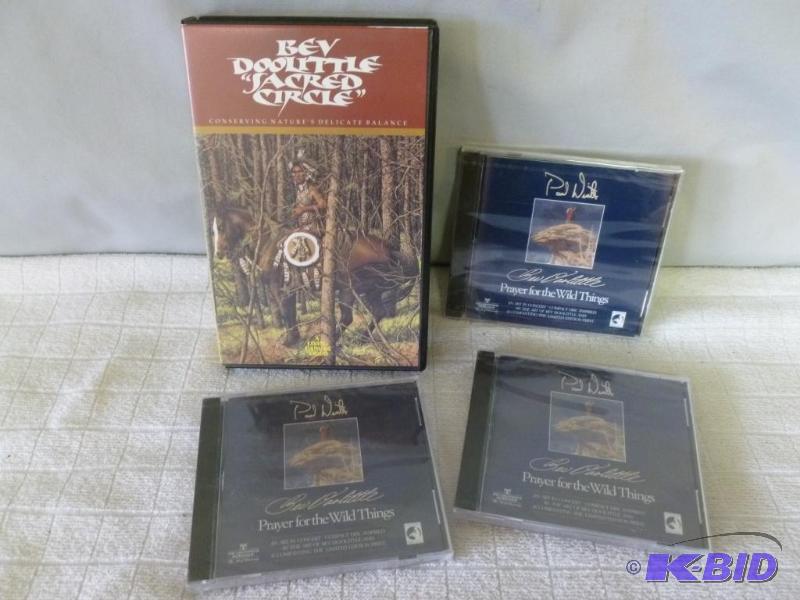 lot 46 image: Lot of three Bev Doolittle cds and a Doolitt...