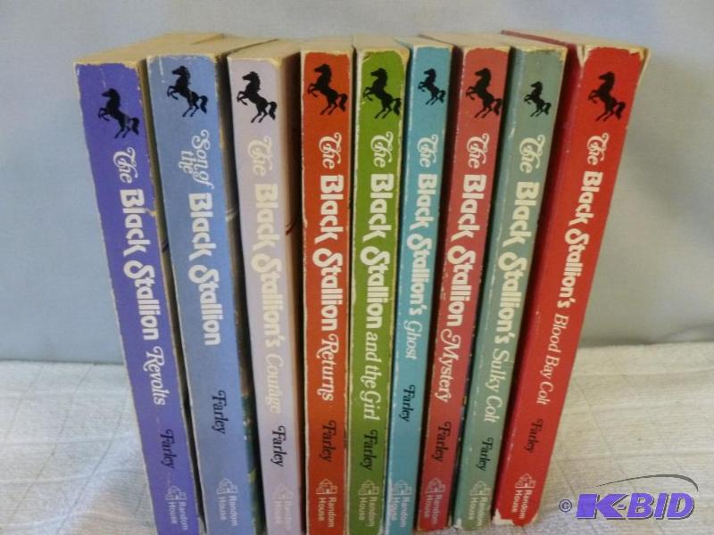 lot 55 image: A set of nine Black Stallion Books - 1978....