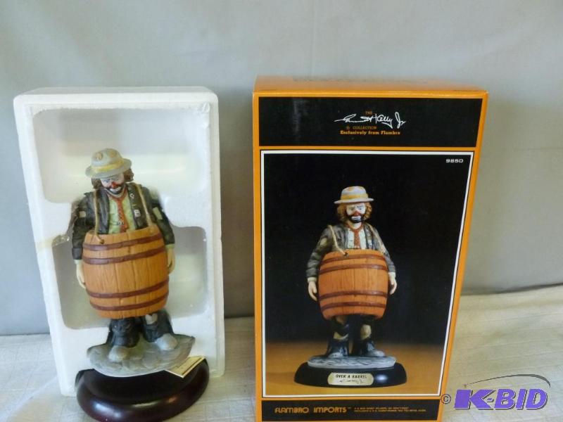 lot 69 image: Large Flambro Imports - Emmett Kelly Jr. &quo...