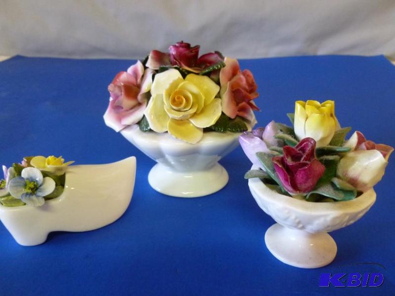 lot 93 image: This lot consists of a Coalport, Thorley and ...
