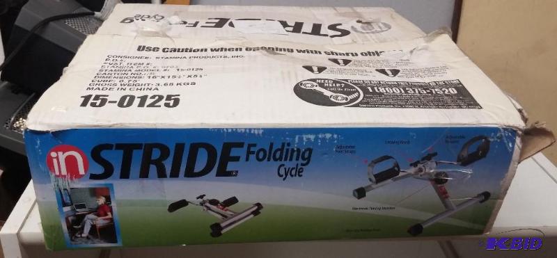 NEW In Stride, folding Cycle. Use as you are ...