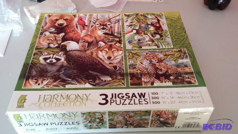 NEW Puzzle with 3 different sizes in the same...