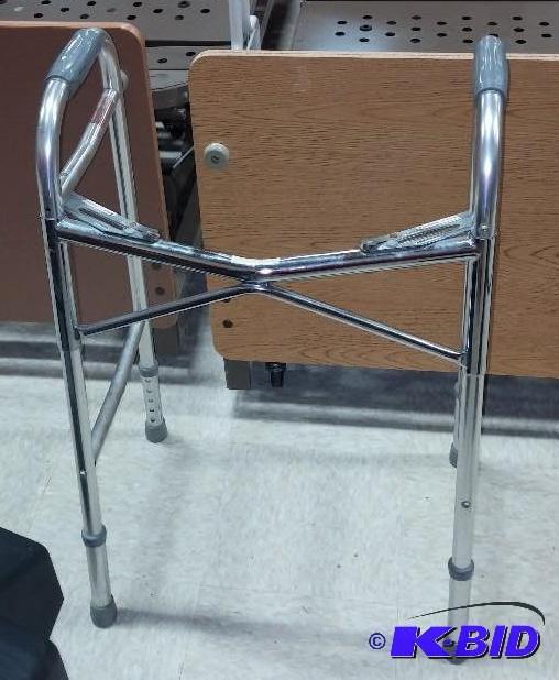 Folding walker with tips and wheels...