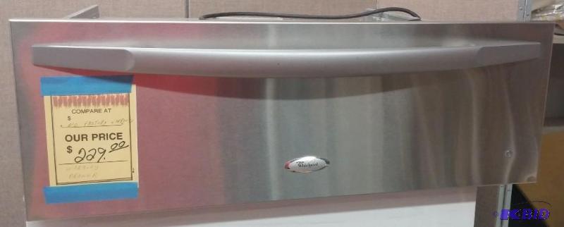 Whirlpool Stainless Drawer Warmer Built In...